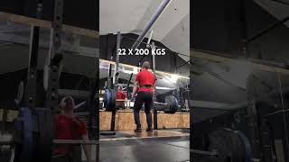 22200 kgs power shrugs yoked motivation musculation prisedemasse bulk [upl. by Padraic]