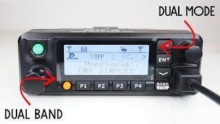 Retevis RT90 Mobile Dual Band DMR Mobile Radio Review  Part 1 [upl. by Euqinahs]