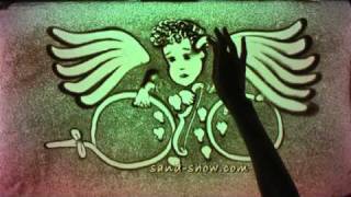 Sand art quotLove storyquot  Песочное шоу quotИстория любвиquot  SandShow studio ❤ [upl. by Reddy870]