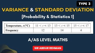 Learn Variance and standard deviation  Probability and Statistics  ASA Level [upl. by Edaw]