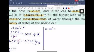 Mass amp Energy analysis of control volume open system24 [upl. by Wernick]