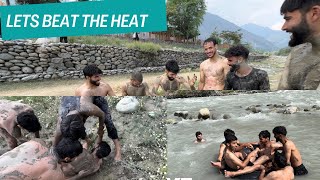 LETS BEAT THE HEAT AND ENJOY THE VLOG ☺️ vlog summer friends video [upl. by Eelirem]