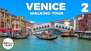 Venice Italy Walking Tour PART 2  4K 60fps  with Captions [upl. by Cesaria990]