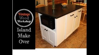 Building a Kitchen Island Extension Cabinet Kitchen Remodel 3 [upl. by Jansen]