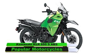 Kawasaki KLR 650 S ABS Popular 2024 Motorcycles [upl. by Oetsira]