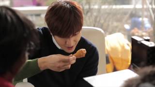 Lee Min Ho  KyoChon CF making film [upl. by Call]