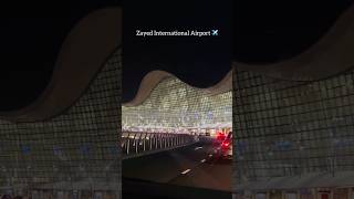 Zayed international Airport Abudhabi ✈️ abudhabi airport shorts [upl. by Anaillil]