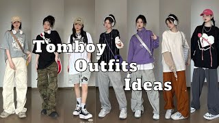 Tomboy Outfits Ideas 🍓🌼 [upl. by Mariejeanne]