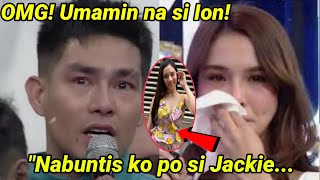 ION Perez UMAMIN na sa PUBLIKO na NABUNTIS nya si JACKIE GONZAGA [upl. by Shreeves]