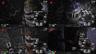 FNaF 1 is more scary than FNaF 4 Corrupted Foxy Added FNaF 1 Mods [upl. by Lynett]