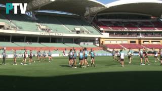 Open training at Adelaide Oval [upl. by Gian]