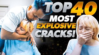 ASMR Chiropractic 40 Explosive Neck Crack Compilation [upl. by Idelia]