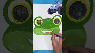 LEARN TO PAINT GECKO  shorts gecko geckosgarage learning painting art crafts diy [upl. by Haneeja]