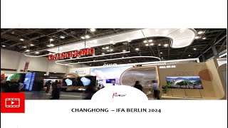 CHANGHONG 701sqm  204sqm  IFA BERLIN 2024 [upl. by Montfort]