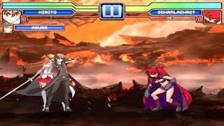 Asuna amp Kirito VS Scharlachrot [upl. by Watters]