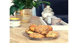 RECETTE FACILE DE COOKIES AU THERMOMIX GOURMANDISE ASSUREE [upl. by Eyaj761]