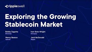 Exploring the Growing Stablecoin Market Ripple Swell 2024 [upl. by Ayyidas550]