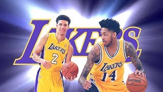 LONZO BALL amp BRANDON INGRAM LAKERS BACK [upl. by Noval671]