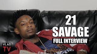 21 Savage Unreleased Full Interview [upl. by Enayd994]