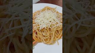 Cheese topping on spaghetti II food menu [upl. by Garnett]