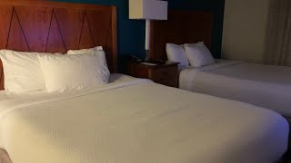 Residence Inn Marriott St Louis Downtown Room Tour [upl. by Inalak]