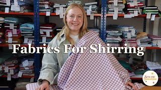 Fabrics For Shirring [upl. by Day]