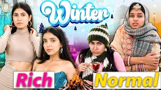 Winter  Rich vs Normal Girl  Modern vs Desi Family  Anaysa [upl. by Ainirtak]