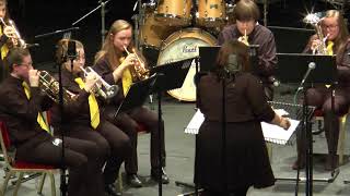 New York New York  Bangor University Brass Band at UniBrass 2018 [upl. by Clarie]