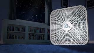 Sleep Sounds of a Box Fan Blows All Night Long [upl. by Sew]