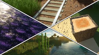 The Top Realistic Resource Packs Of ALL TIME For Minecraft 🎉 [upl. by Eidur]