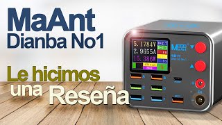 ¿Vale la Pena  Revisamos el Cargador Multiproposito MaAnt Dianba No1  ¿Es Un Buen Tester USB [upl. by Hirz879]