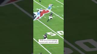 He started making motorcycle noises after an interception shorts nfl titans texans [upl. by Datha]