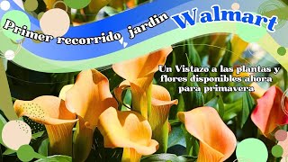 Explorando el Jardín de Center en Walmart con todas las flores para primavera no te lo pierdas [upl. by Assi]