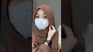 Tutorial pashmina plisket aesthetic by syieeh  jessica offc [upl. by Eelik]