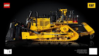 LEGO instructions  Technic  42131  Cat D11 Bulldozer Book 1 [upl. by Dahlia]