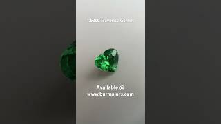 162Ct Tsavorite Garnet  Green Garnet  January Birth Stone [upl. by Harry]