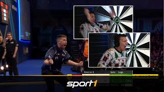 SPORT1Kommentator rastet bei 9Darter aus  SPORT1  DARTS WM 2022 [upl. by Bledsoe528]