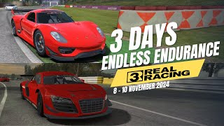 3 Days Endless Eudurance in Real Racing 3 PT 1 [upl. by Bryan]