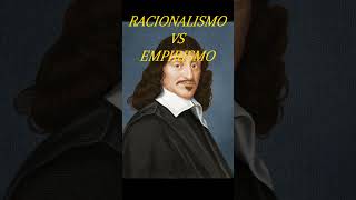 RACIONALISMO vs EMPIRISMO [upl. by Narbig]