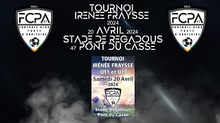 Tournoi interrégional U11U 13 « Irénée Fraysse » le samedi 20 avril 2024 [upl. by Filia]