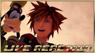 Live Reaction  Kingdom Hearts III Classic Kingdom Trailer [upl. by Aicirtan]