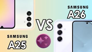 Samsung Galaxy A25 VS A26 Comparision samsung a26 leak evolution smartphone allah [upl. by Anaj]