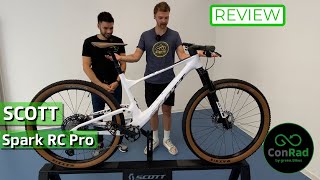 Bikes 2022 Scott Spark RC Pro  Ausführliches Review ConRad [upl. by Lotsyrc]