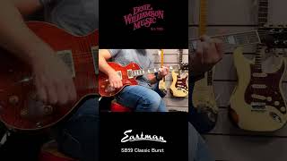 Eastman SB59 Classic Burst Electric Guitar [upl. by Marysa]