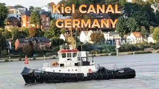 Holiday in Germany cruising at Kiel Canal [upl. by Neztnaj]