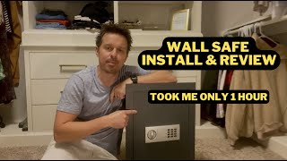 How to Install a Wall Safe  Paragon Lock amp Safe Install amp Review [upl. by Ttnerb773]