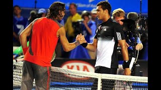 Tsonga v Nadal  Australian Open 2008 SF Highlights [upl. by Fattal]