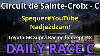 GT7  Daily Races  SainteCroix  C  GR3 Supra  Walka z Youtuberami w AS  Live Stream PL 🔴 [upl. by Anatol394]