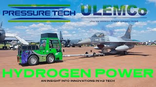 World First RAF Hydrogen Powered Tow Tractor [upl. by Alahc181]