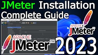 How to Install JMeter on Windows 1011  2023 Update  JMeter Performance testing tool [upl. by Yeliab230]